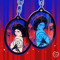 Blue Velvet Dorothy Vallens Double Sided Acrylic Keychain