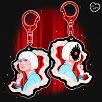 Twin Peaks Diane Double Sided Acrylic Keychain