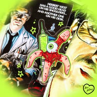Image 1 of Re-animator Eye Creature Acrylic Pin