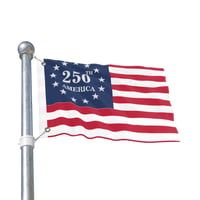 Image 4 of 250th America Flag - Double-Sided Patriotic Garden Flag