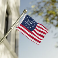 Image 2 of 250th America Flag - Double-Sided Patriotic Garden Flag