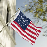 Image 1 of 250th America Flag - Double-Sided Patriotic Garden Flag