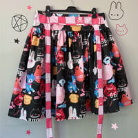 Image 1 of Angel 666 Midi Ruffled Skirt (UK14)