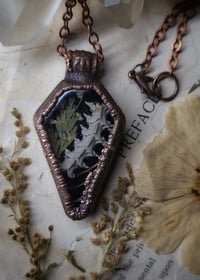Image 4 of Snake Spine and Floral Pendant