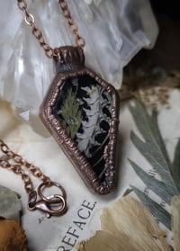 Image 5 of Snake Spine and Floral Pendant