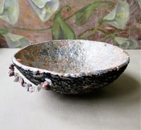 Image 21 of OOAK Paper Mache Bowl with Agate Handles | Handmade Sculptural Decor