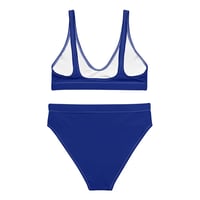 Image 2 of All Blue high-waisted bikini