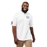 Image 5 of Patriotic America 250 Embroidered Polo