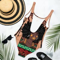 Image 2 of Blk Power One-Piece Swimsuit
