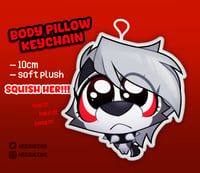 Image 1 of *Plush Keychain* Big Eyed Loona