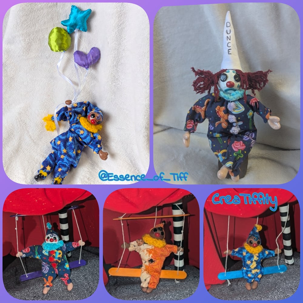 Image of "Shooting Starling" Circus Puppets