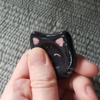 Image 3 of Black Cat Worry Stone