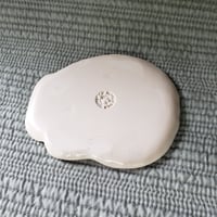 Image 3 of Sleepy Kitty Spoon Rest Orange
