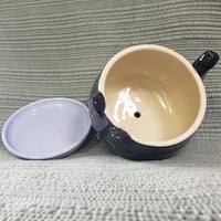 Image 5 of Big Silly Kitty Planter Black Cat