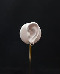 Image 1 of Rustic Circle Earrings