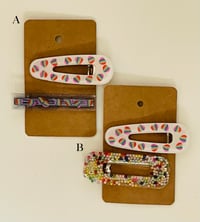 Image 2 of Funfetti Barrettes