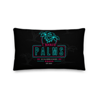 Image 3 of Crooked Palms Throw Pillow