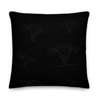 Image 4 of Crooked Palms Throw Pillow