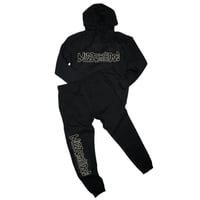 Migoz N The Hood Jogger set (Black/Black)