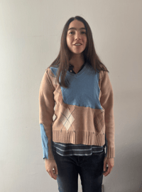 Image 2 of Ru Sweater Argyle