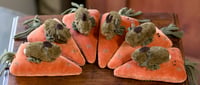 Image 4 of Bunny's Prize Carrot ~ Original Work ~ overall 7" ~ (6 available)