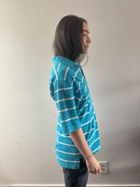 Image 3 of  Diamond Polo Stripe Blue