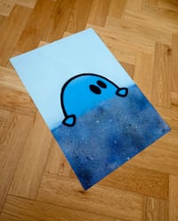Image 1 of Climbing out of the static - Test Painting