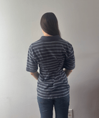 Image 2 of Diamond Polo Stripe Navy