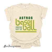 PREORDER :: Astros Baseball IVORY in ADULT ONLY