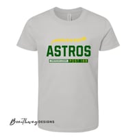 Image 2 of PREORDER :: Astros Baseball Solid Grey in Youth and Adult