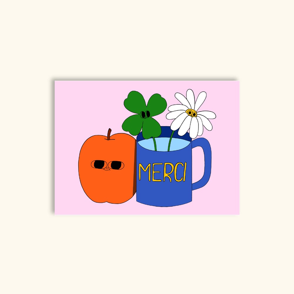 Image of A6 - MERCI 26 TASSE
