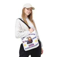 Image 3 of 250th Anniversary USA Eagle Tote Bag – United States 1776–2026 Patriotic Flag Design