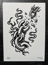 OFF THE CHAIN - 5 X 7 Print