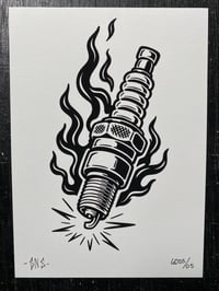 SPARKS FLYING - 5 X 7 Print
