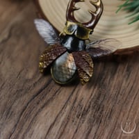 Image 5 of Stag Beetle necklace 