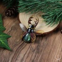 Image 2 of Stag Beetle necklace 