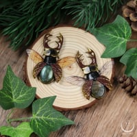 Image 1 of Stag Beetle necklace 