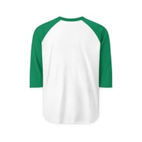 Image 2 of 250 Years United States of America Raglan Shirt — Patriotic Eagle 250th Anniversary Baseball Tee