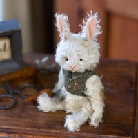 Image 2 of Spotty Loves a Carrot ~ Original Work ~ 7.5" to ear tips
