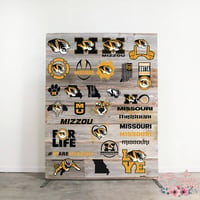 Image 2 of Missouri Tigers SET Design SVG Files, Cricut, Silhouette Studio, Digital Cut Files