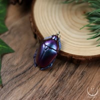 Image 2 of Scarab necklace