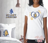 Image 5 of NC A&T Aggies University Designs. SVG Files, Cricut, Studio, Digital Cut Files