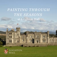 Image 1 of Painting through the Seasons: A Summer's Day at Leighton Hall