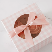 Image 1 of Pink Gingham Box