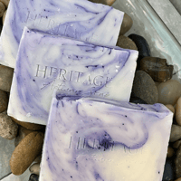 Image 2 of Lavender Cream Glycerine Soap