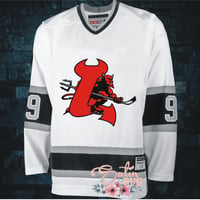 Image 3 of New Jersey Devils NHL Hockey Designs. SVG Files, Cricut, Studio, Digital Cut Files
