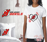 Image 5 of New Jersey Devils NHL Hockey Designs. SVG Files, Cricut, Studio, Digital Cut Files