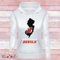 Image 11 of New Jersey Devils NHL Hockey Designs. SVG Files, Cricut, Studio, Digital Cut Files