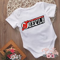 Image 13 of New Jersey Devils NHL Hockey Designs. SVG Files, Cricut, Studio, Digital Cut Files