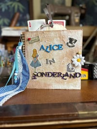 Image 1 of Alice Themed Junk Journal